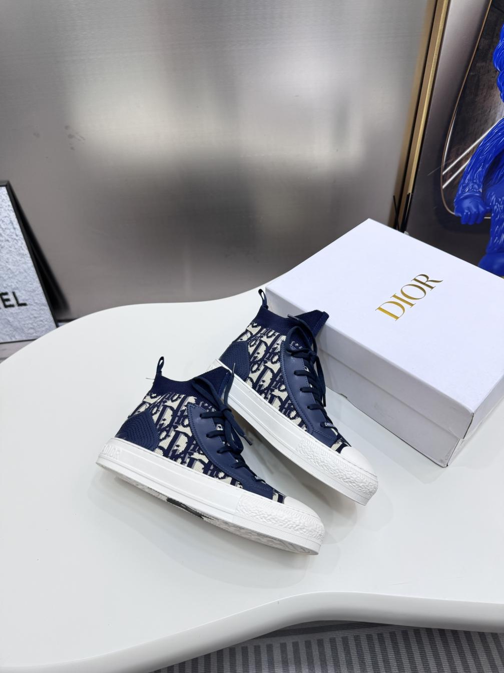 2024ss Dior/OBLIQUE boot sneaker