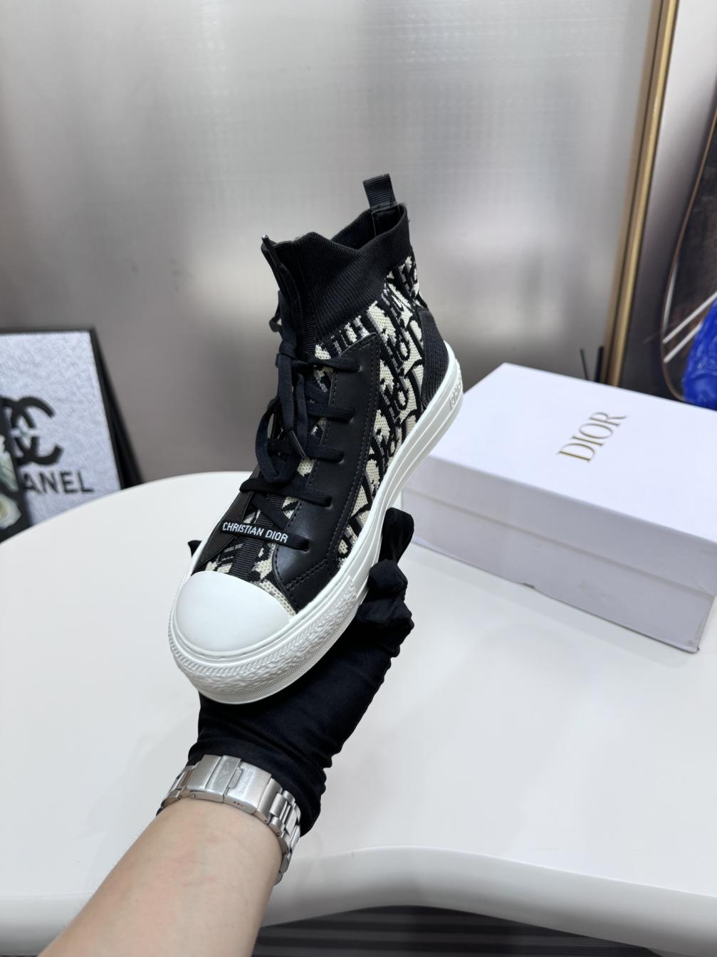 2024ss Dior/OBLIQUE boot sneaker