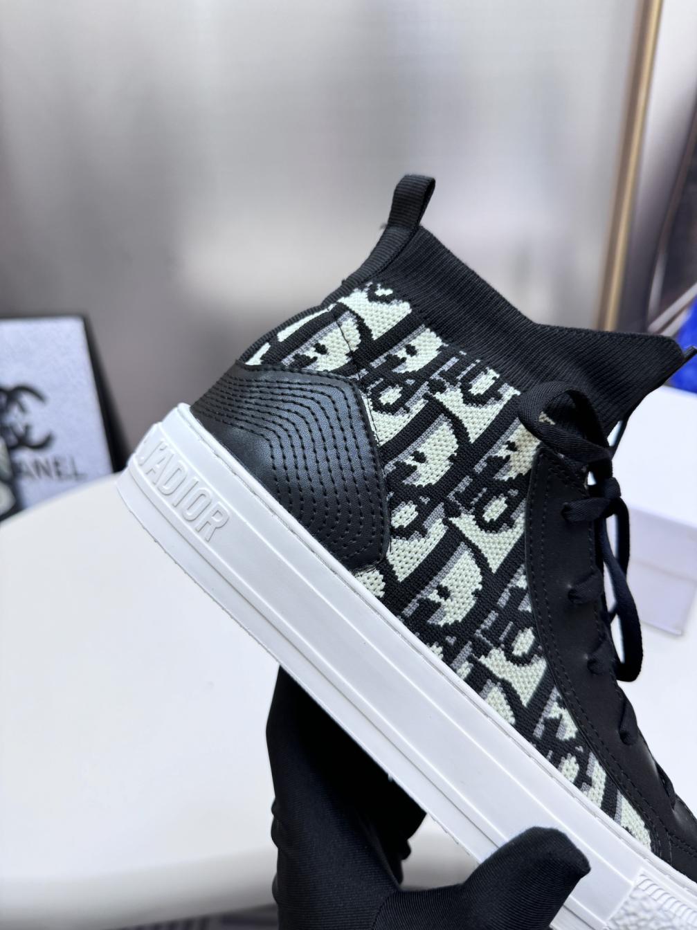 2024ss Dior/OBLIQUE boot sneaker