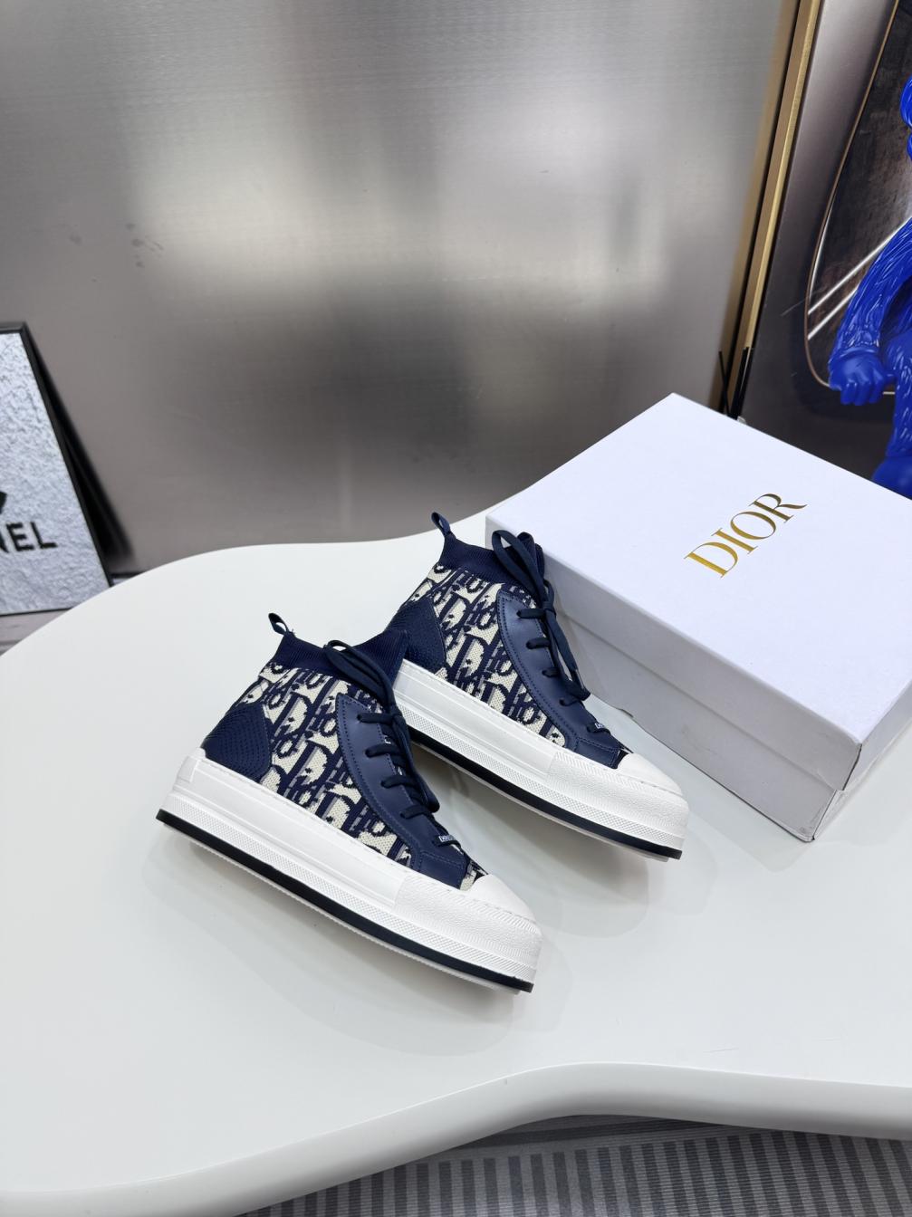 2024ss Dior/OBLIQUE boot sneaker