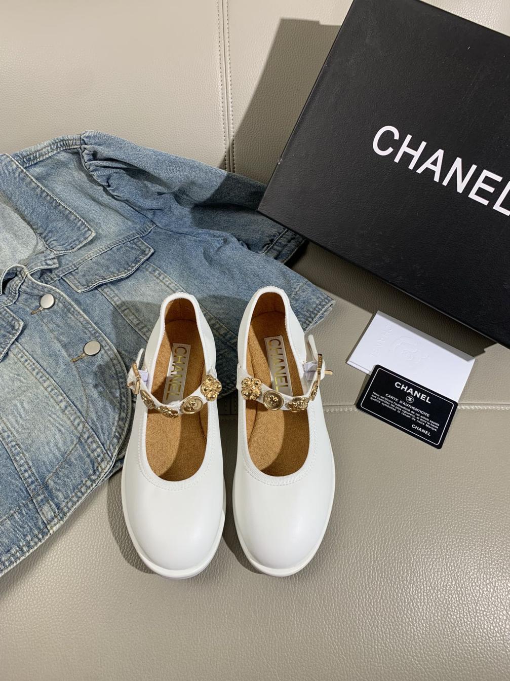 Chanel flat shoes 135278