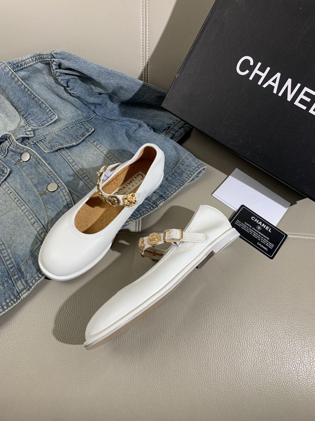 Chanel flat shoes 135278