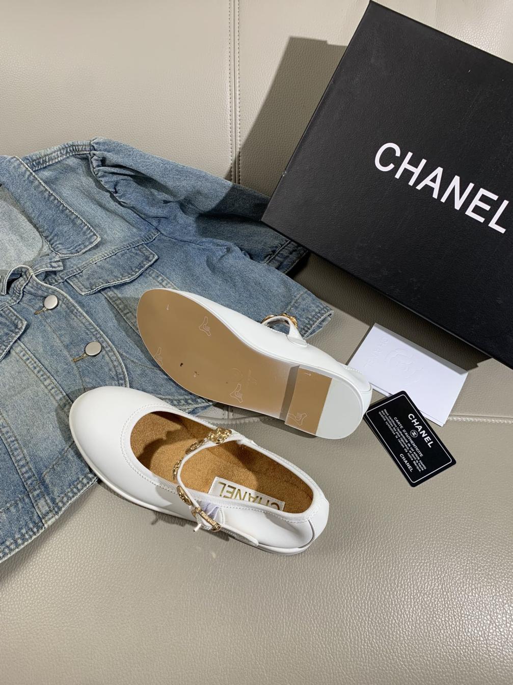 Chanel flat shoes 135278