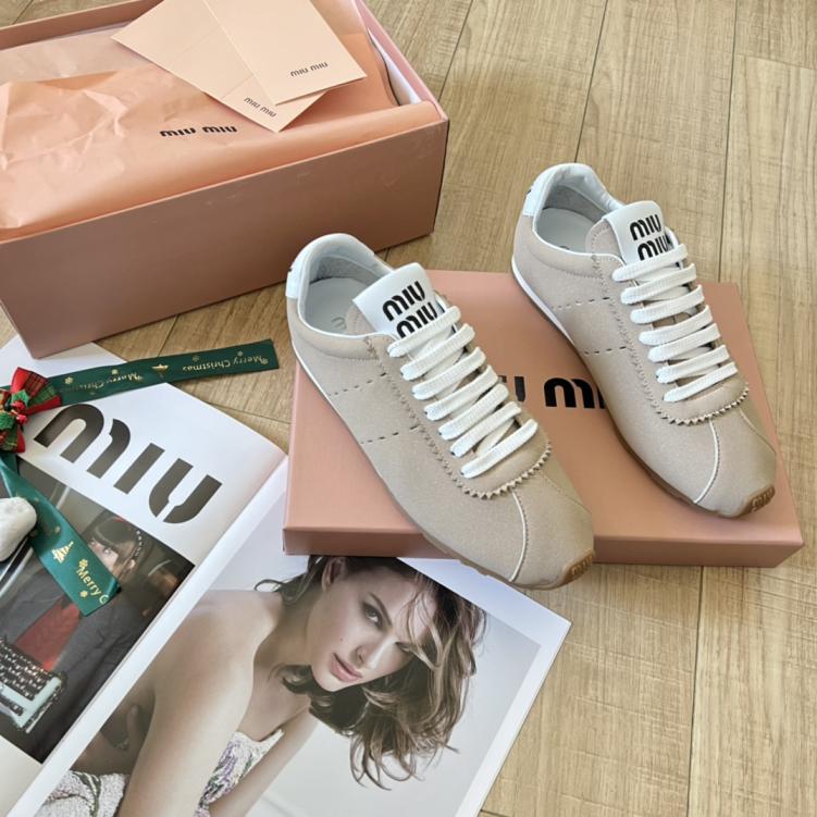 Miumiu flat sneakers