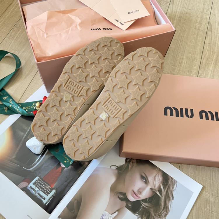 Miumiu flat sneakers