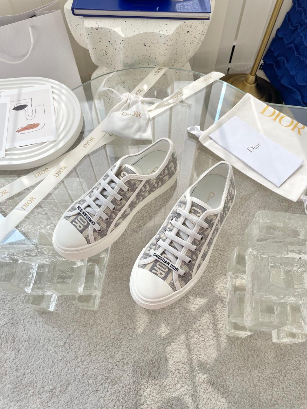 DIRO embroidery flat canvas sneaker 135440