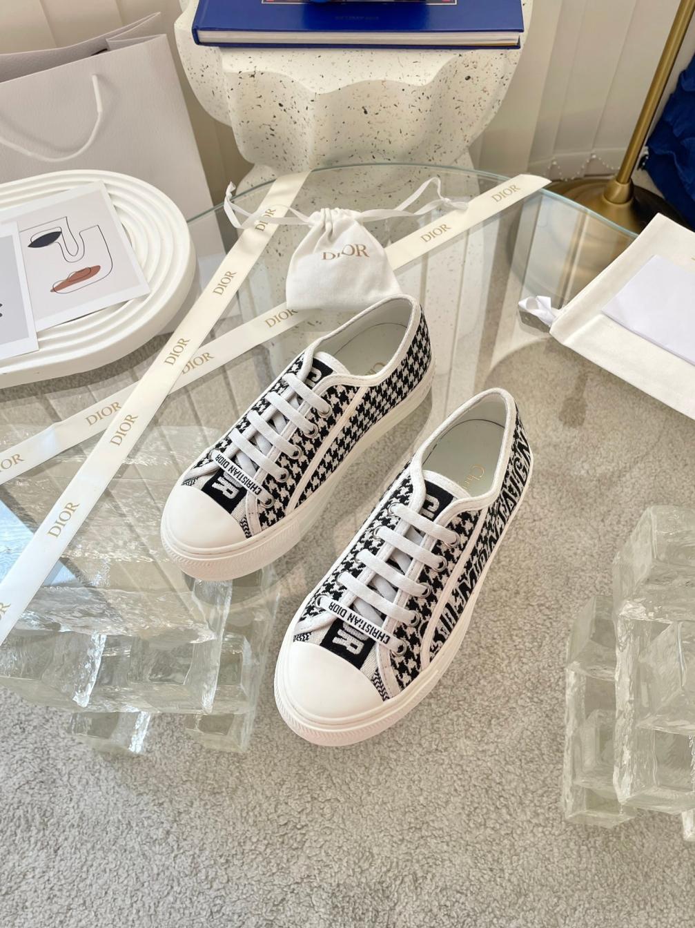 DIRO embroidery flat canvas sneaker 135438