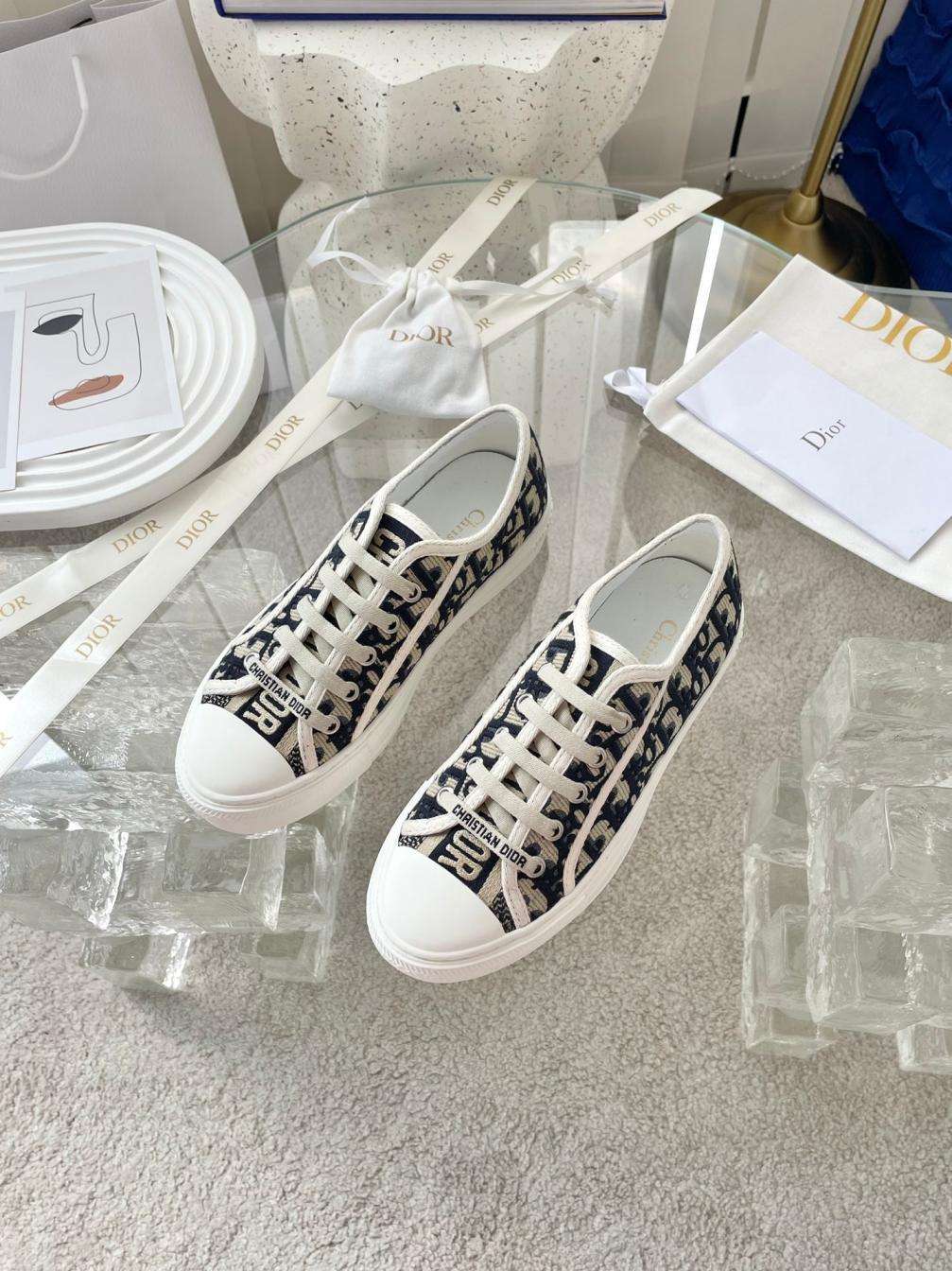 DIRO embroidery flat canvas sneaker 135439