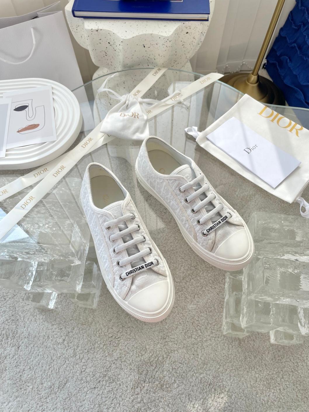 DIRO embroidery flat canvas sneaker 135437