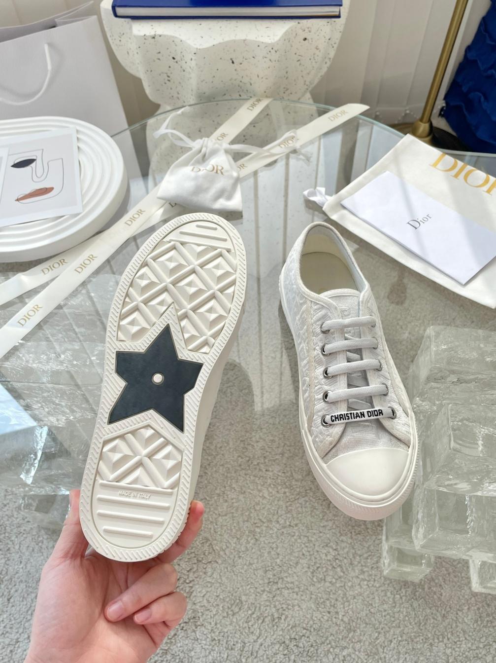 DIRO embroidery flat canvas sneaker 135437