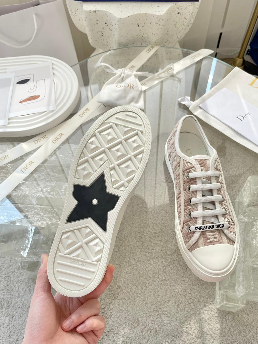 DIRO embroidery flat canvas sneaker 135436