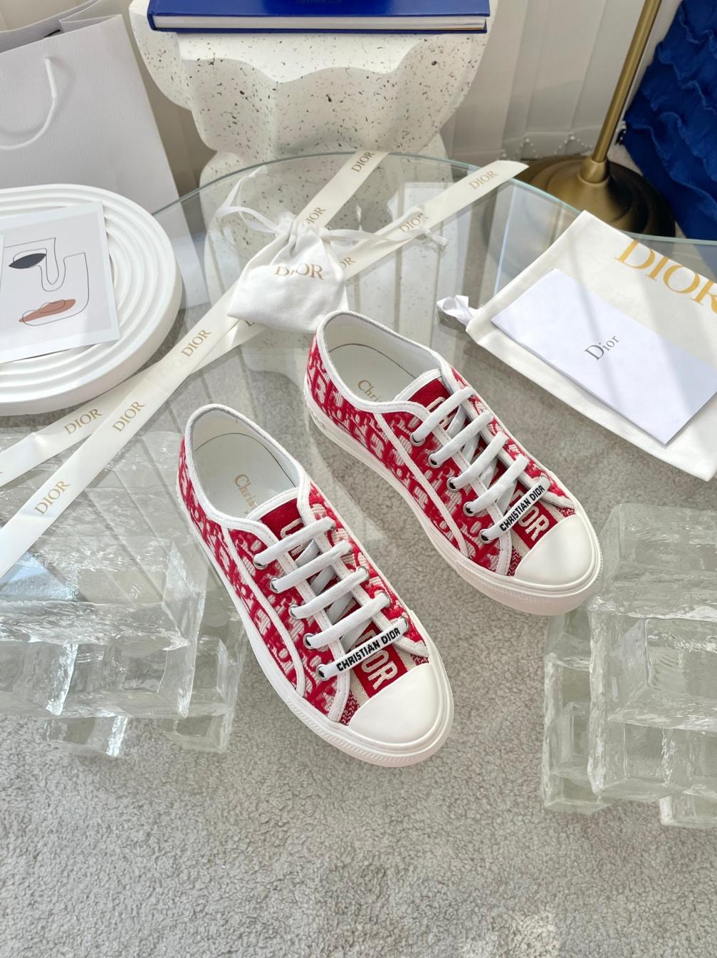 DIRO embroidery flat canvas sneaker 135435