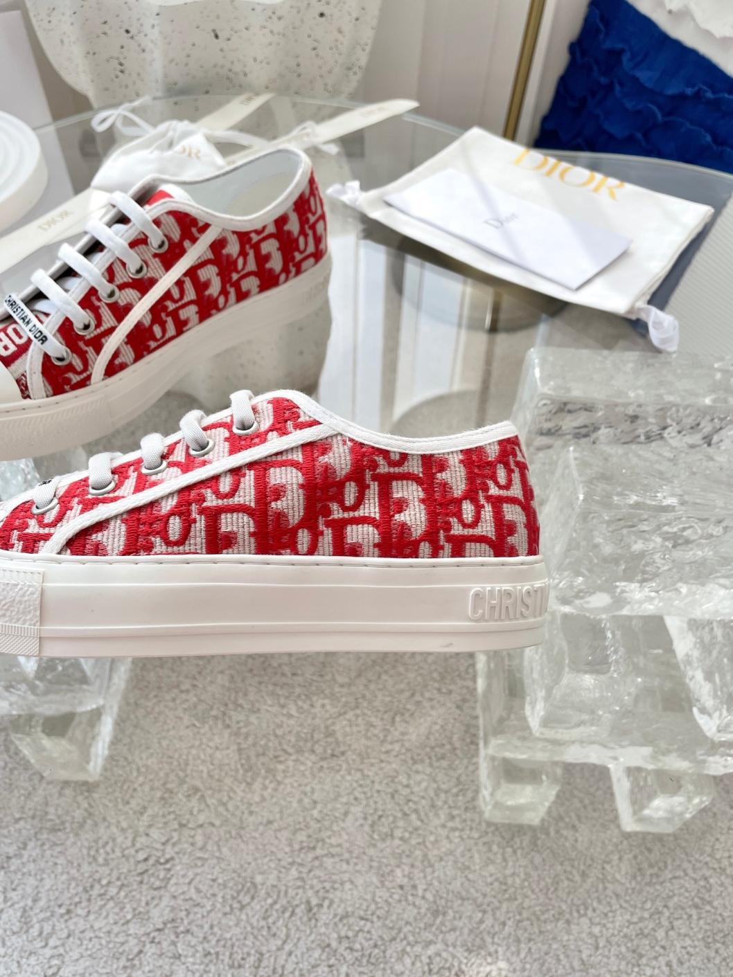 DIRO embroidery flat canvas sneaker 135435