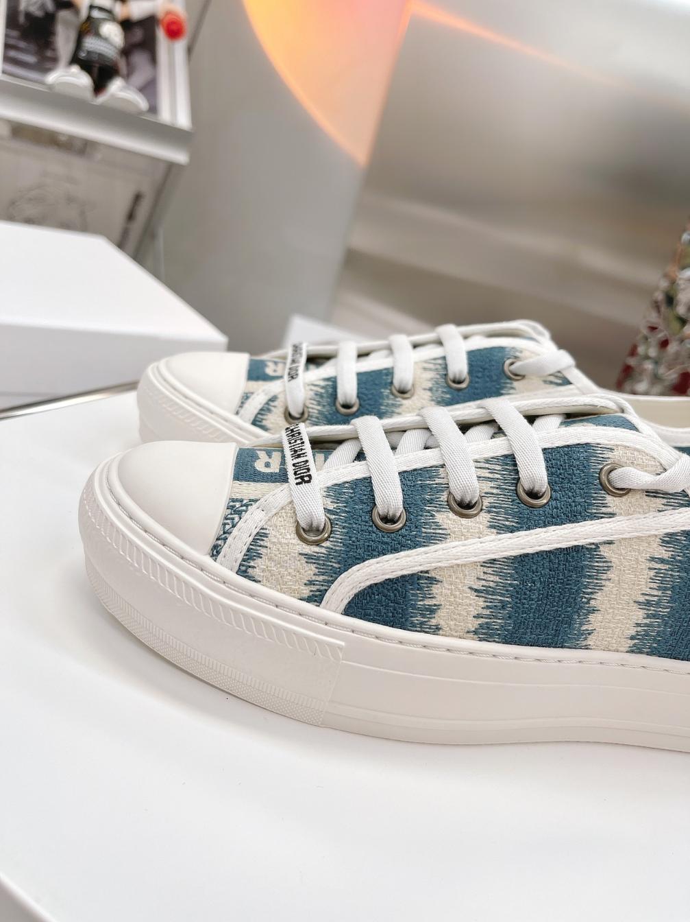 DIRO embroidery flat canvas sneaker 135433