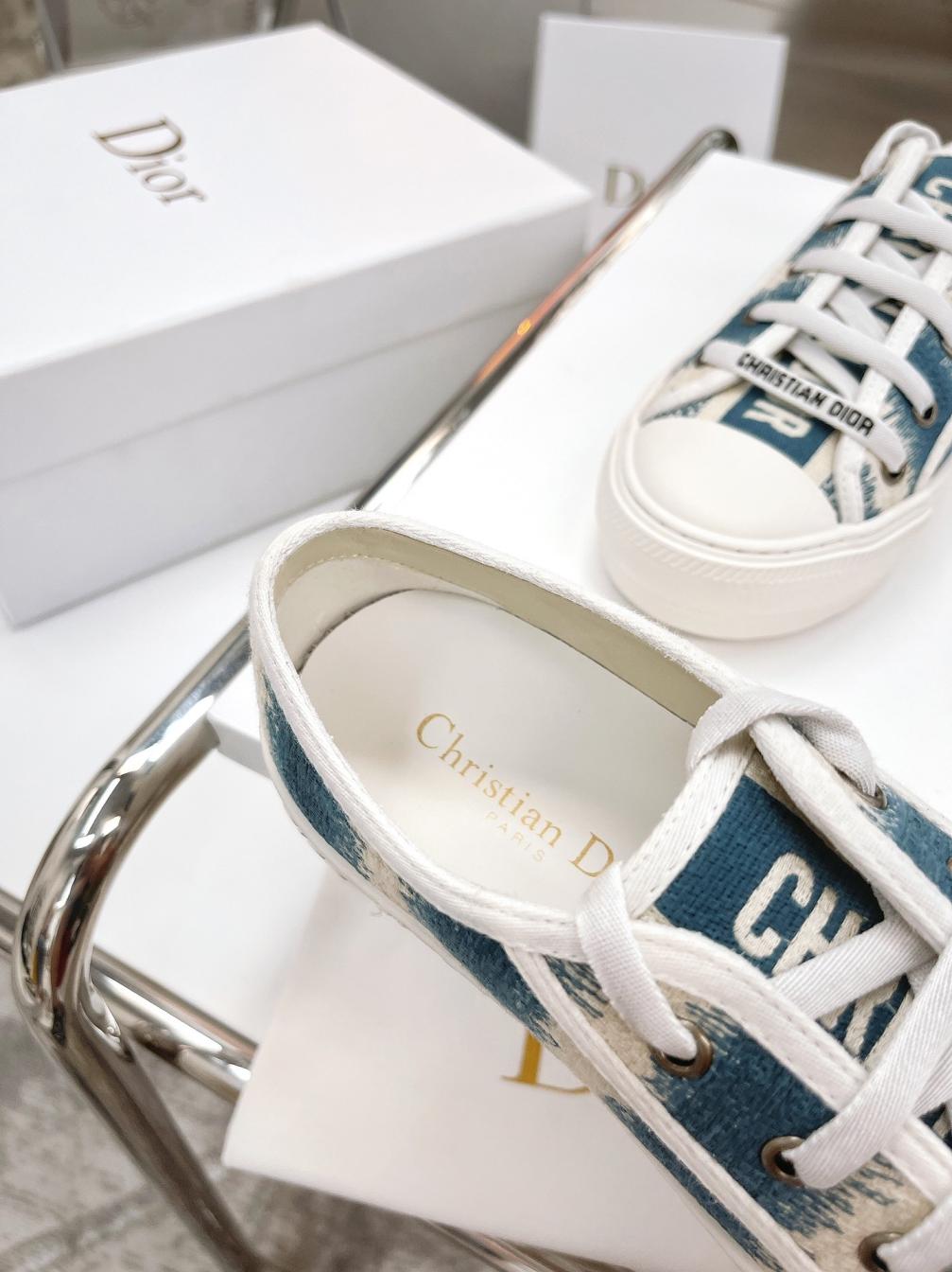 DIRO embroidery flat canvas sneaker 135433