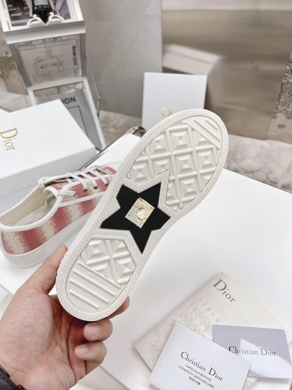 DIRO embroidery flat canvas sneaker 135432