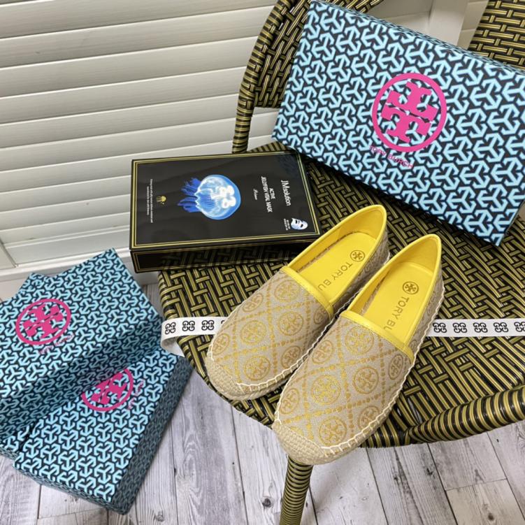 Tory Burch TB Flat women wave shoes
