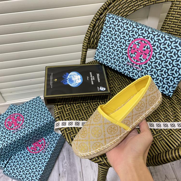 Tory Burch TB Flat women wave shoes