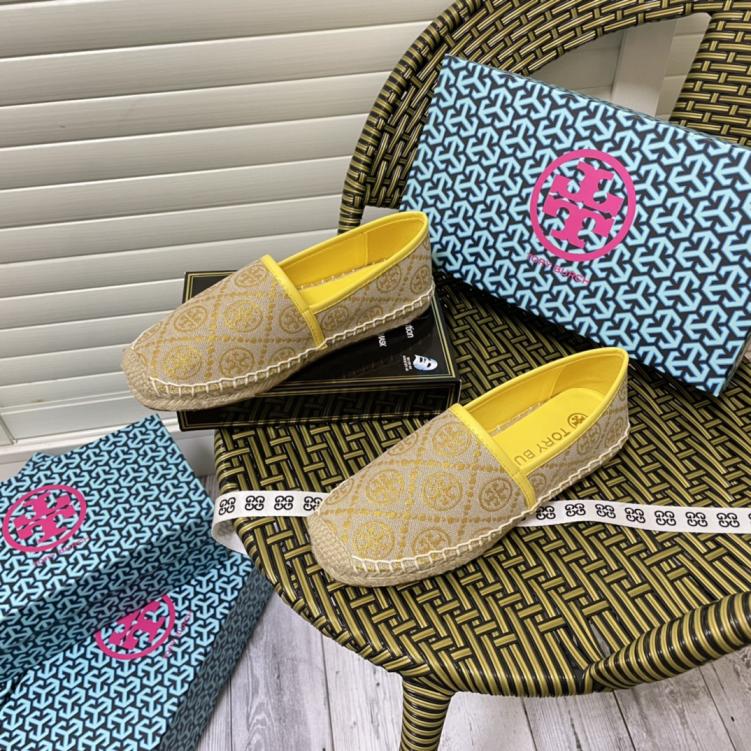 Tory Burch TB Flat women wave shoes