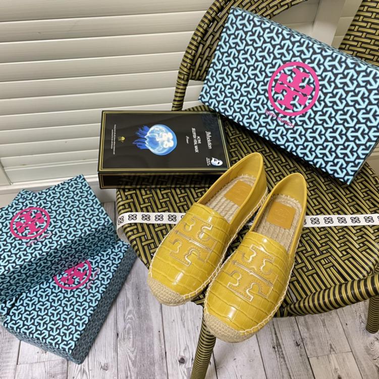 Tory Burch TB Flat women wave shoes