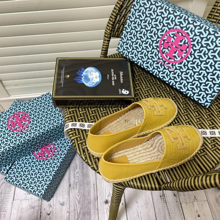 Tory Burch TB Flat women wave shoes