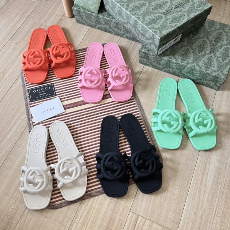 Gucci GG women flat Beach slippers