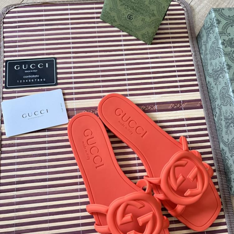 Gucci GG women flat Beach slippers