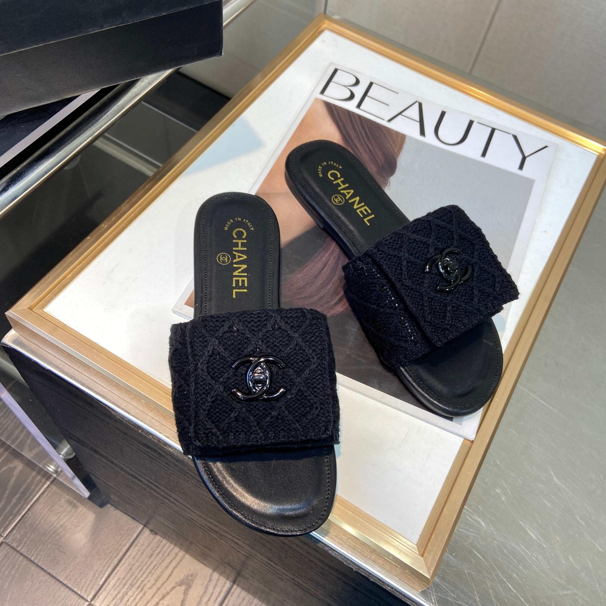 Chanel slippers