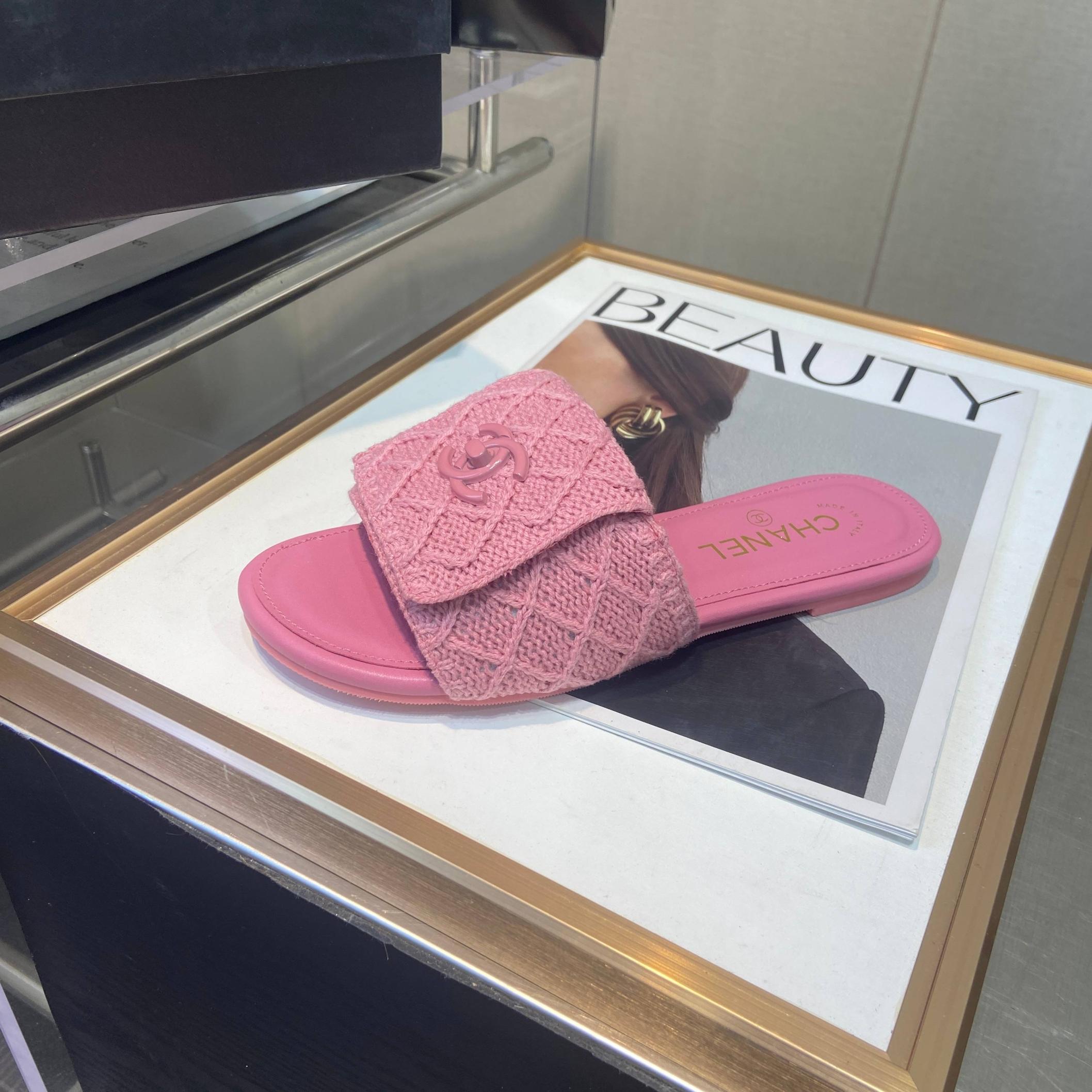 Chanel slippers