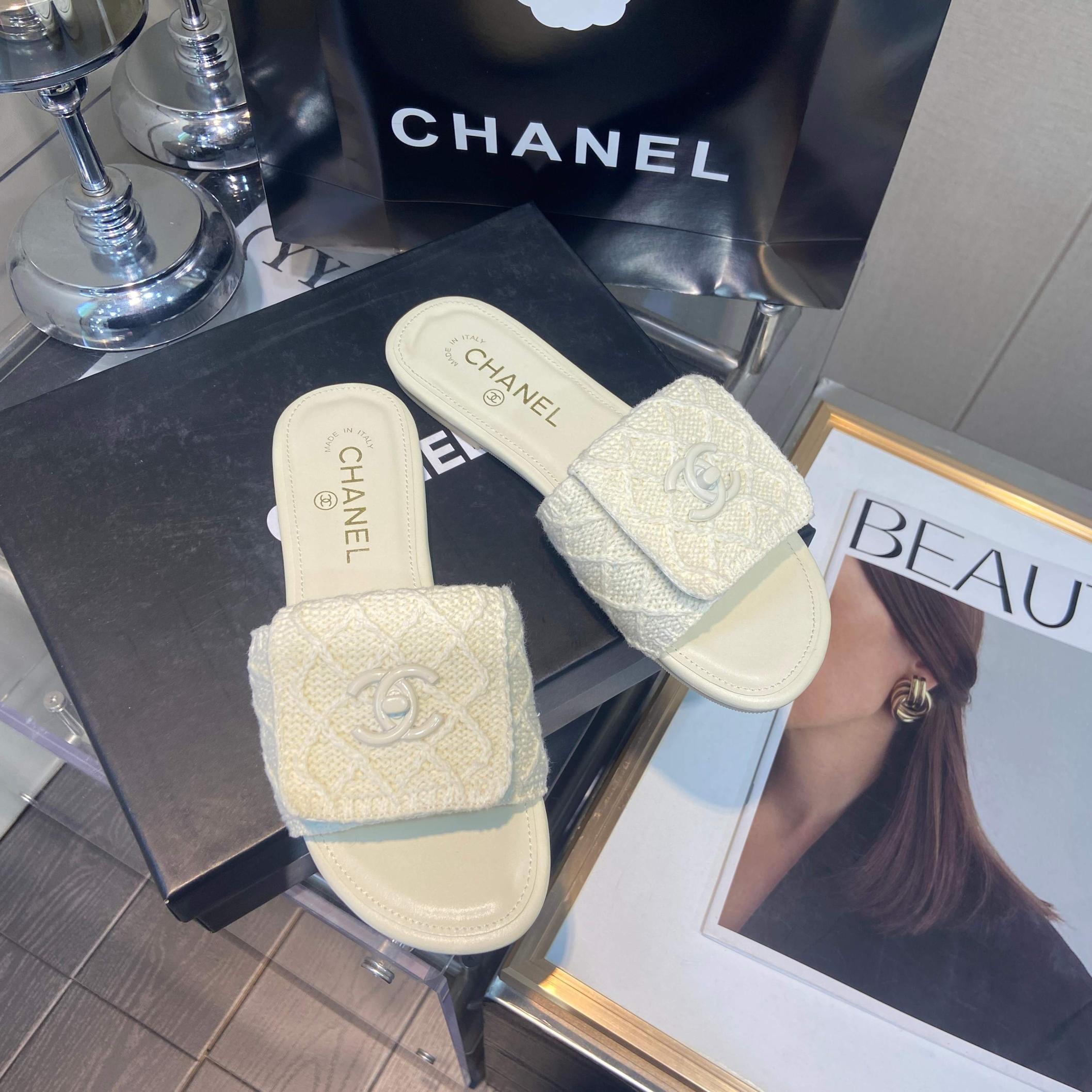 Chanel slippers