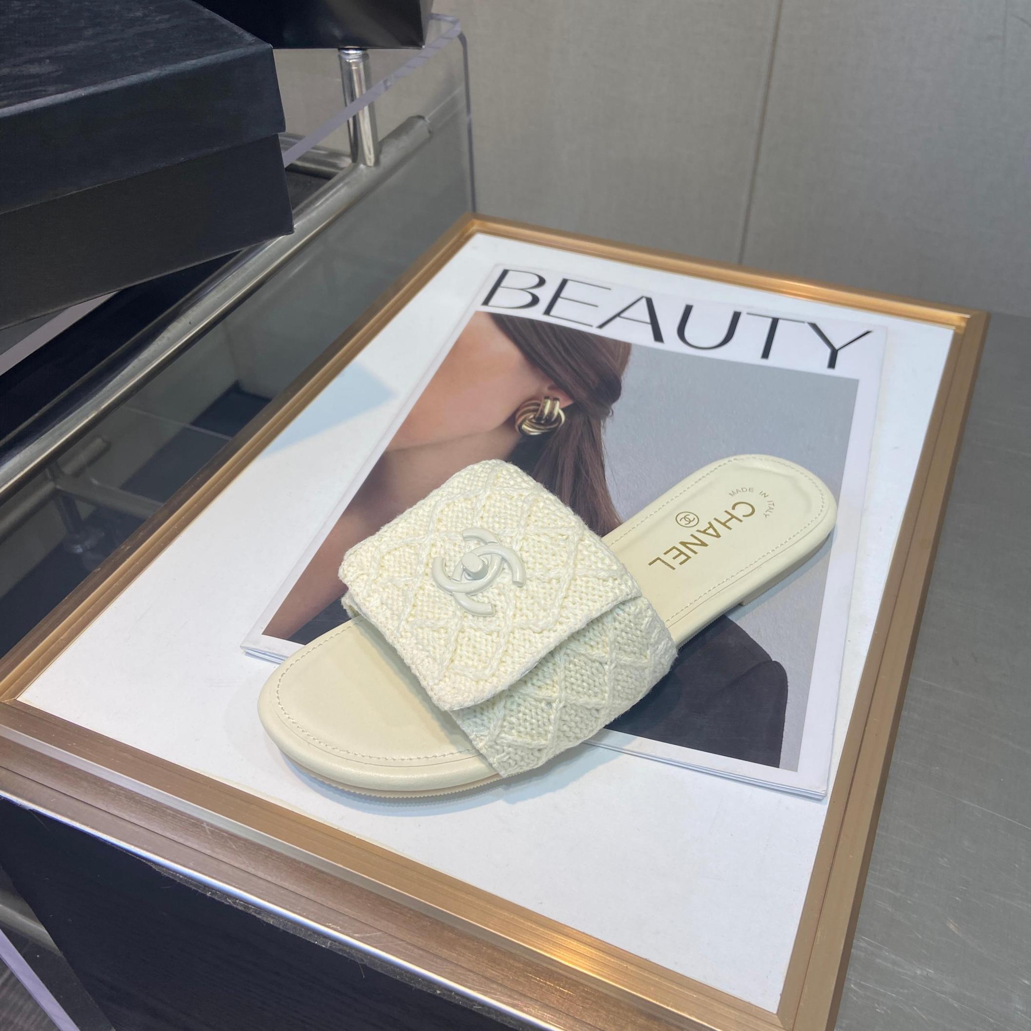 Chanel slippers