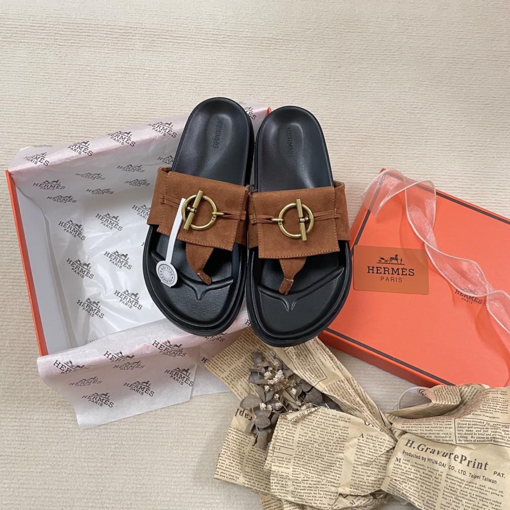 Hermes 2025 new slippers