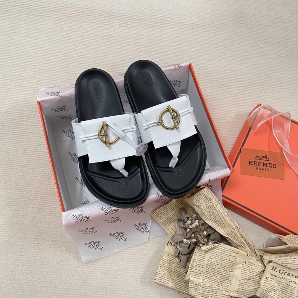 Hermes 2025 new slippers