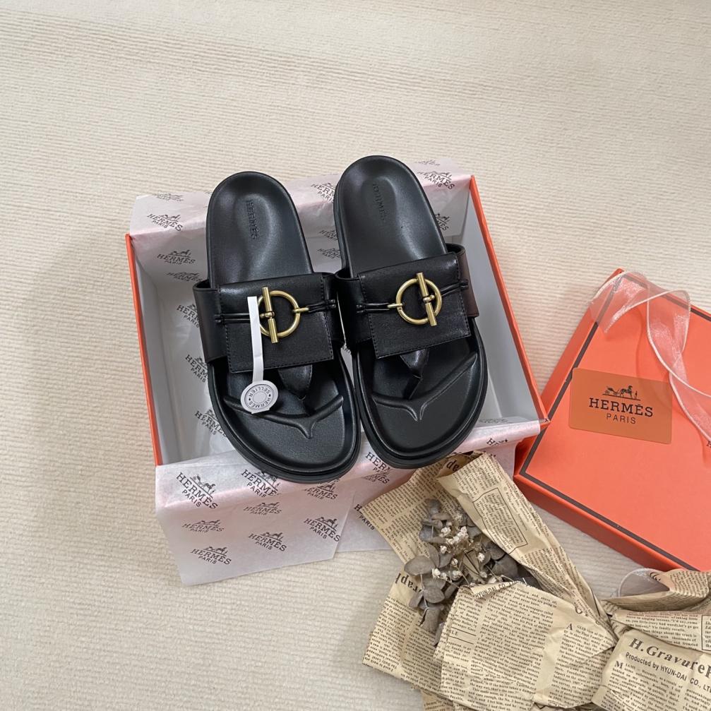 Hermes 2025 new slippers
