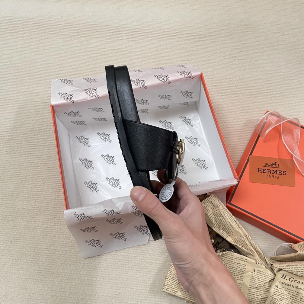 Hermes 2025 new slippers