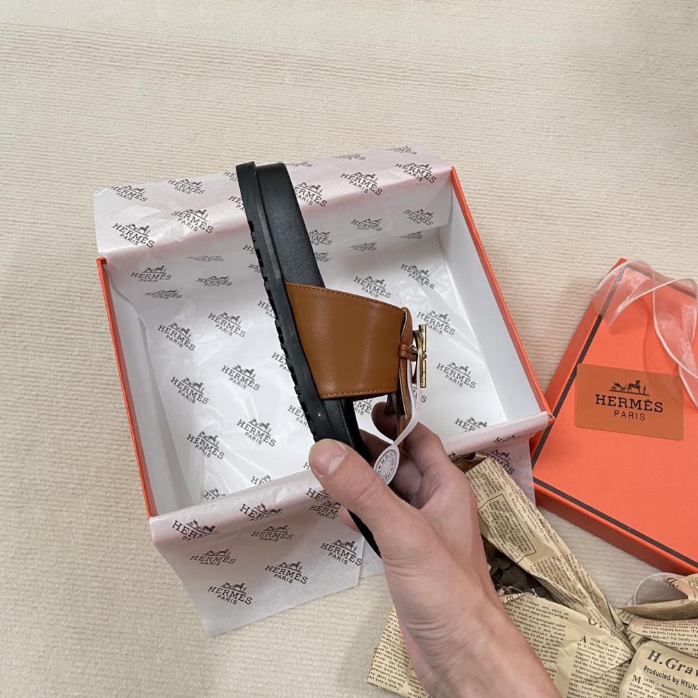 Hermes 2025 new slippers