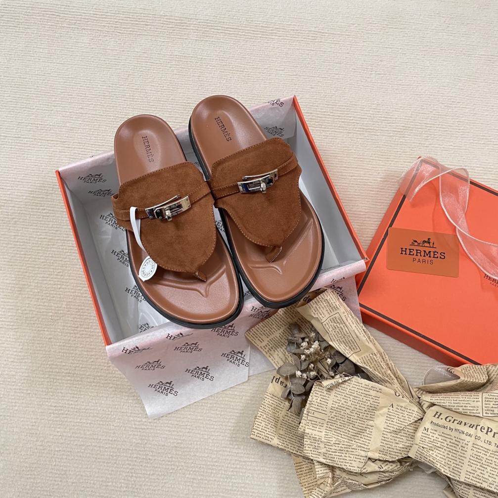 Hermes 2025 new slippers