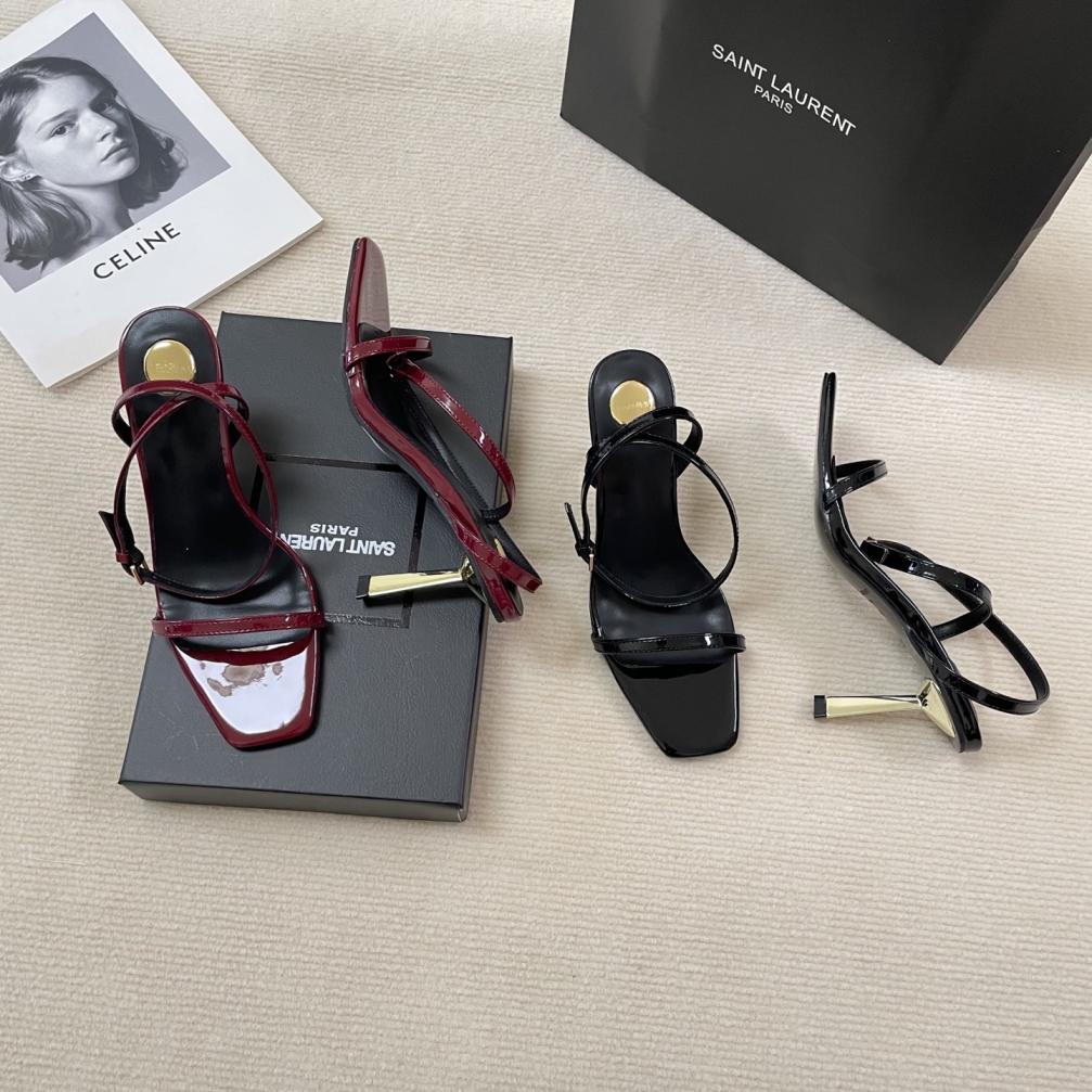 SAINT LAURENT YSL NEW HEEL Sandals