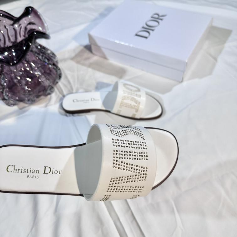 Dior NEW 2025 women flat slippers
