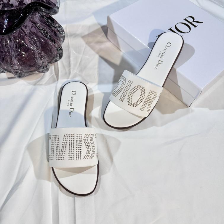 Dior NEW 2025 women flat slippers