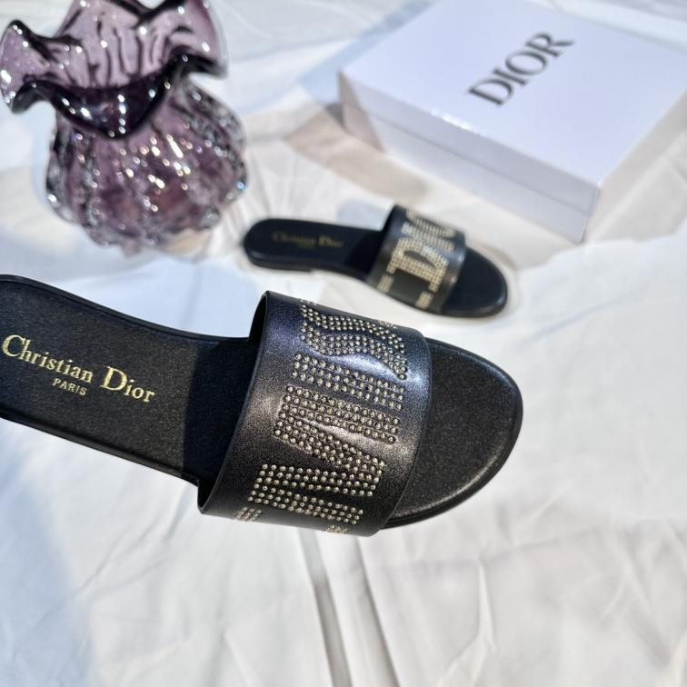 Dior NEW 2025 women flat slippers