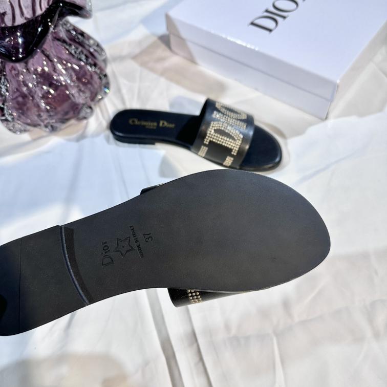 Dior NEW 2025 women flat slippers