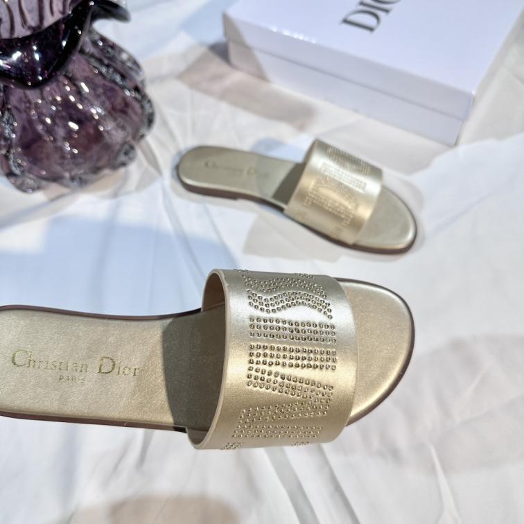 Dior NEW 2025 women flat slippers