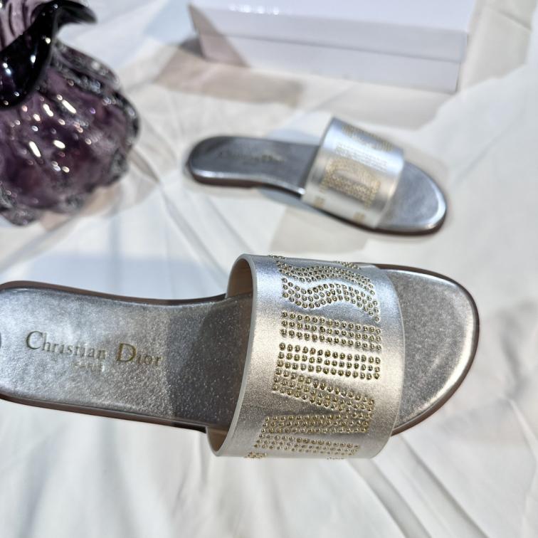Dior NEW 2025 women flat slippers