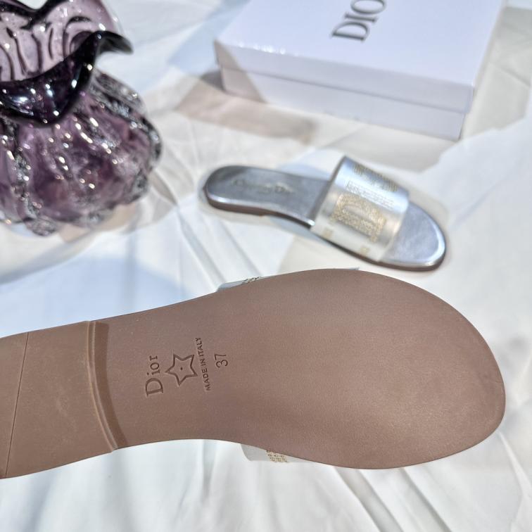 Dior NEW 2025 women flat slippers