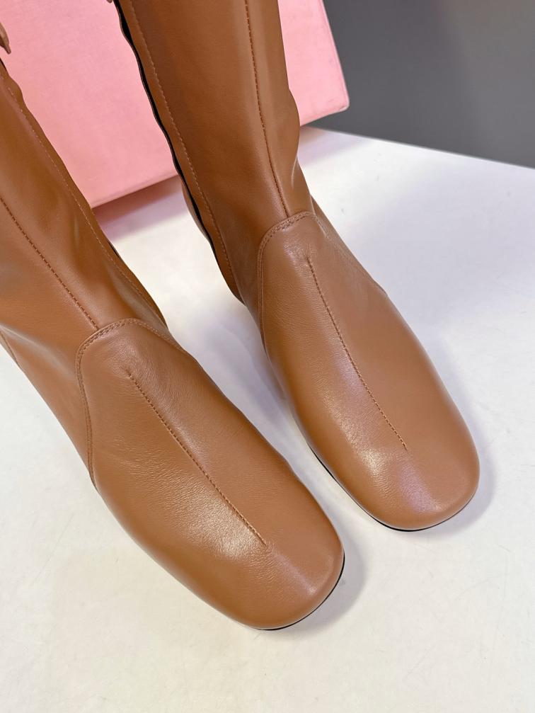 MIUMIU LONG Leather boots