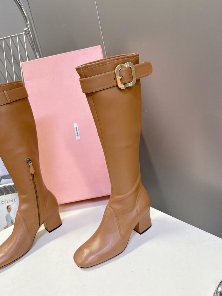 MIUMIU LONG Leather boots