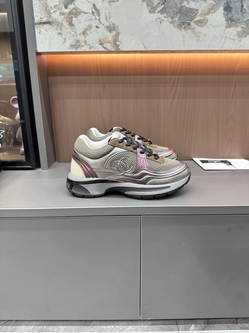 2026S Chanel CC unisex women/men sneakers